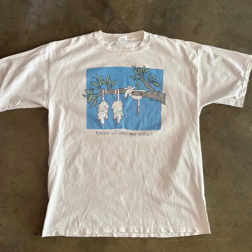 Vintage Sandra Boynton Comics T-shirt Mens Sz X-L